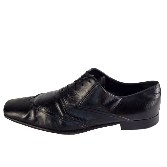 Prada Men's Smooth Saffiano Leather Oxford Shoes - Picture 1 of 6